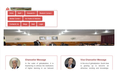 Bacha Khan University Website
