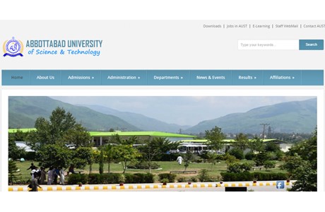 Abbottabad University of Science and Technology Website