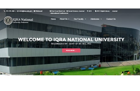 IQRA National University Website