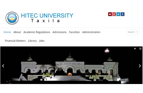 HITEC University Website