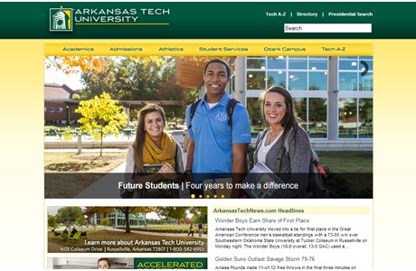 Arkansas Tech University Website