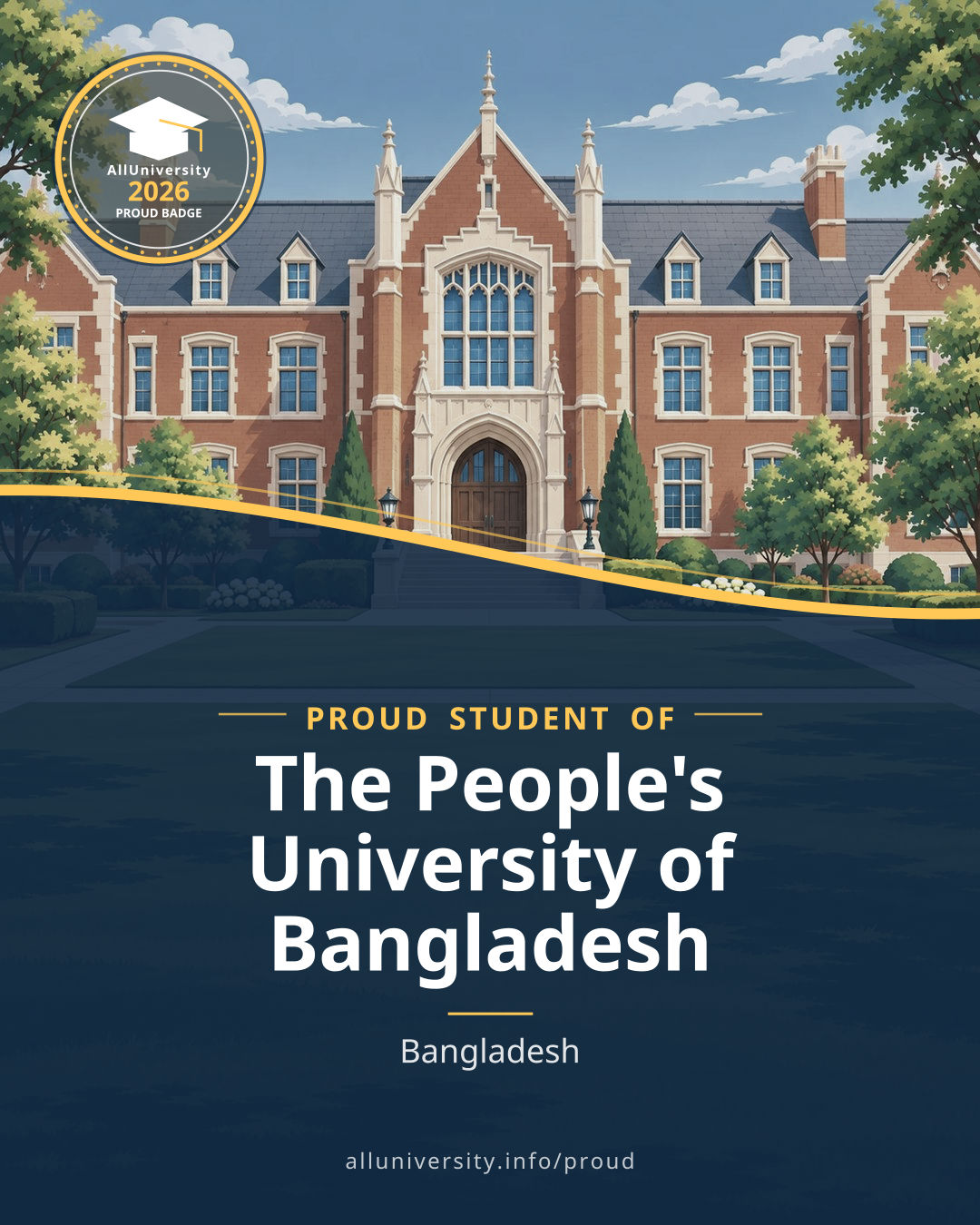 Preview of your badge